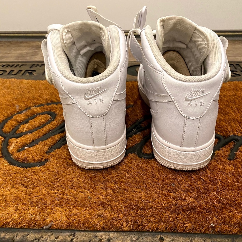 Leather Basketball Sneakers